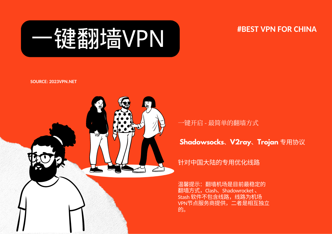 一键翻墙VPN